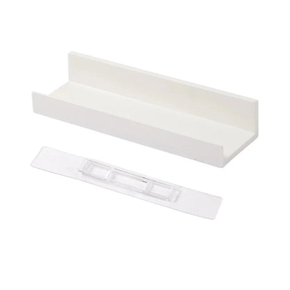 No-Drill Wall-Mounted Bathroom Shelf | Freely Combinable Bathroom Wall Organizer for Toiletries, Skincare, and Perfume