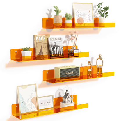 Wall-Mounted Bathroom Storage Shelf | Shower Organizer for Shampoo & Body Wash, Space-Saving Bathroom Wall Shelf